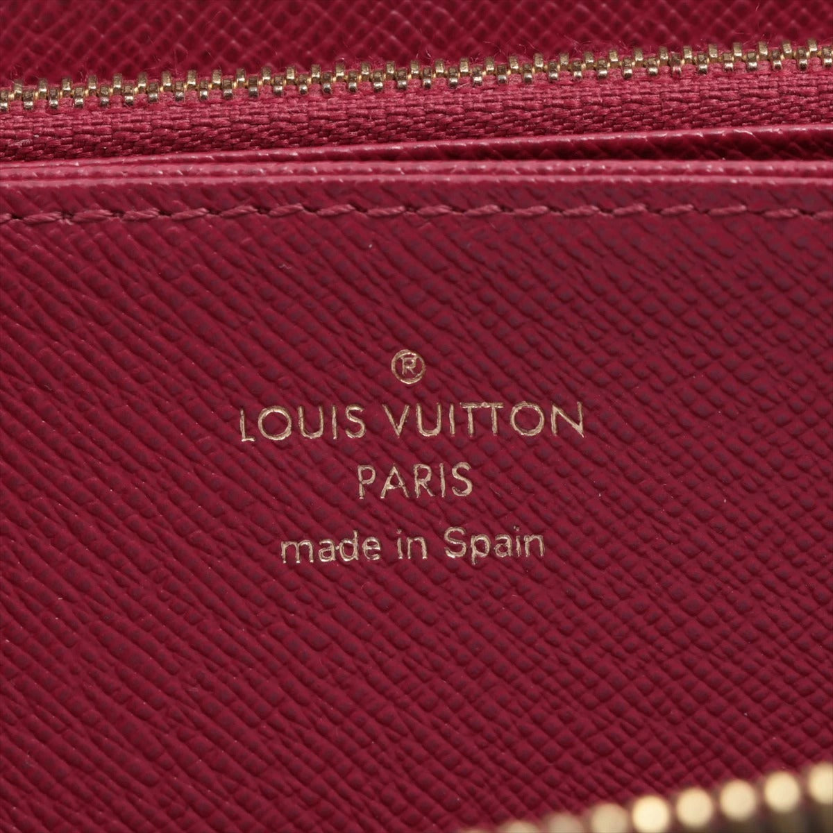 Louis Vuitton Monogram Zippy Wallet M41895 Fuchsia Round Zip Long