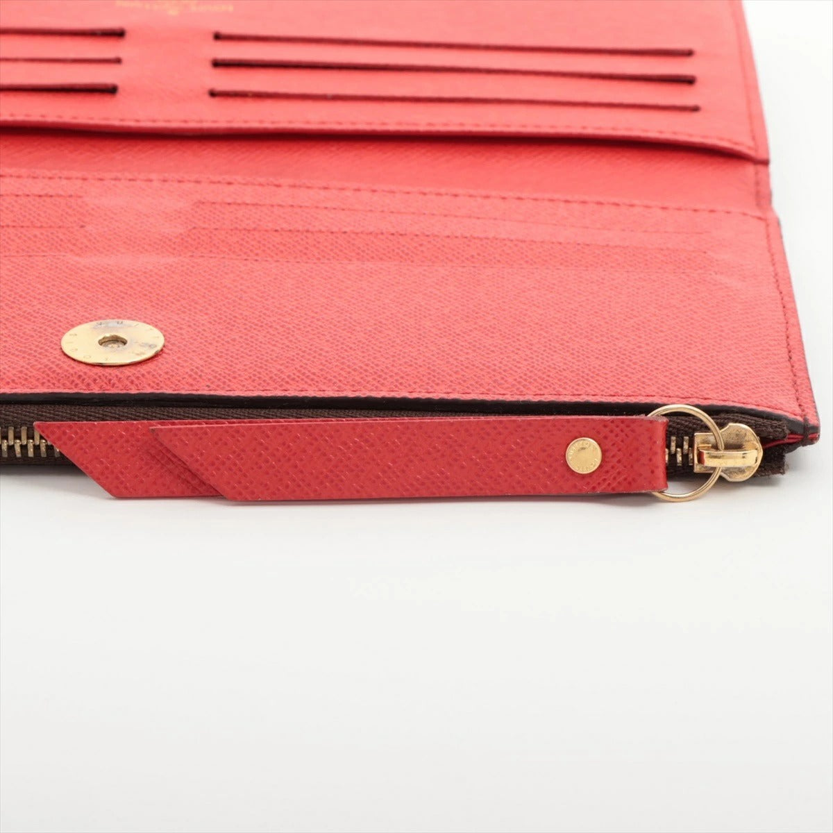 Louis Vuitton Monogram Portefeuille Adele M61287 Coquelicot Long Wallet