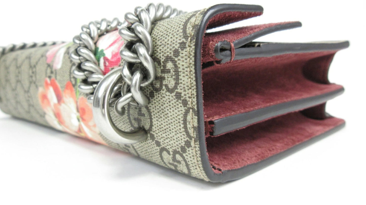 GUCCI GG Supreme Blooms chain shoulder bag 400249