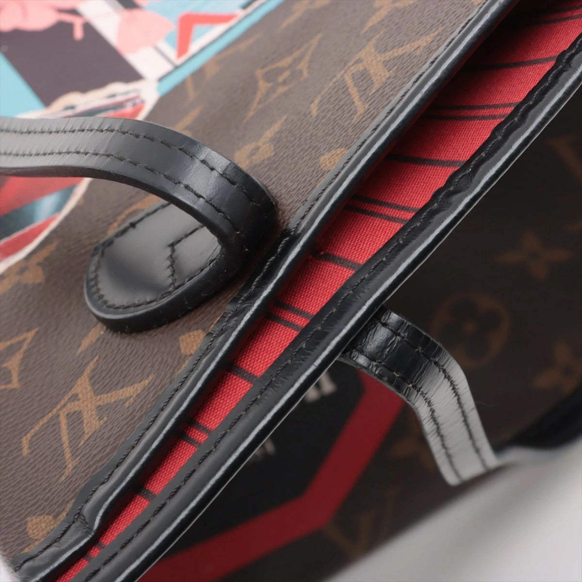 Louis Vuitton Monogram Neverfull MM My LV World Tour M42844 Tote Bag