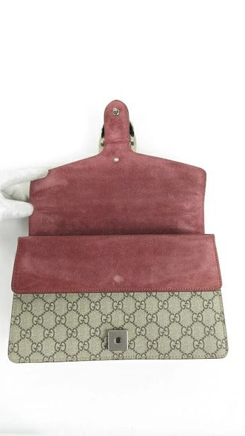 GUCCI GG Supreme Blooms chain shoulder bag 400249