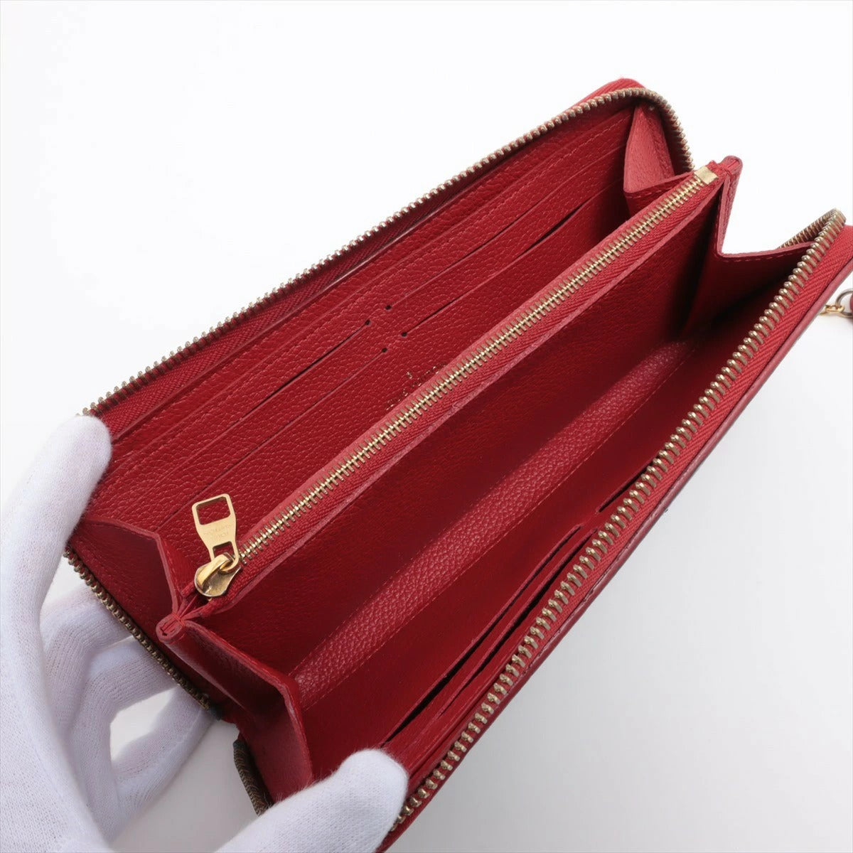 Louis Vuitton Empreinte Portefeuille Clemence M68325 Round Zip Long Wallet
