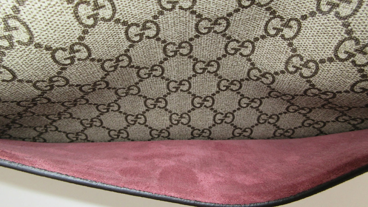 GUCCI GG Supreme Blooms chain shoulder bag 400249