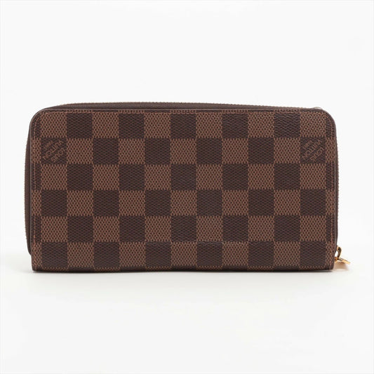 LOUIS VUITTON Damier Zippy Wallet N41661 Round Zip Long Wallet