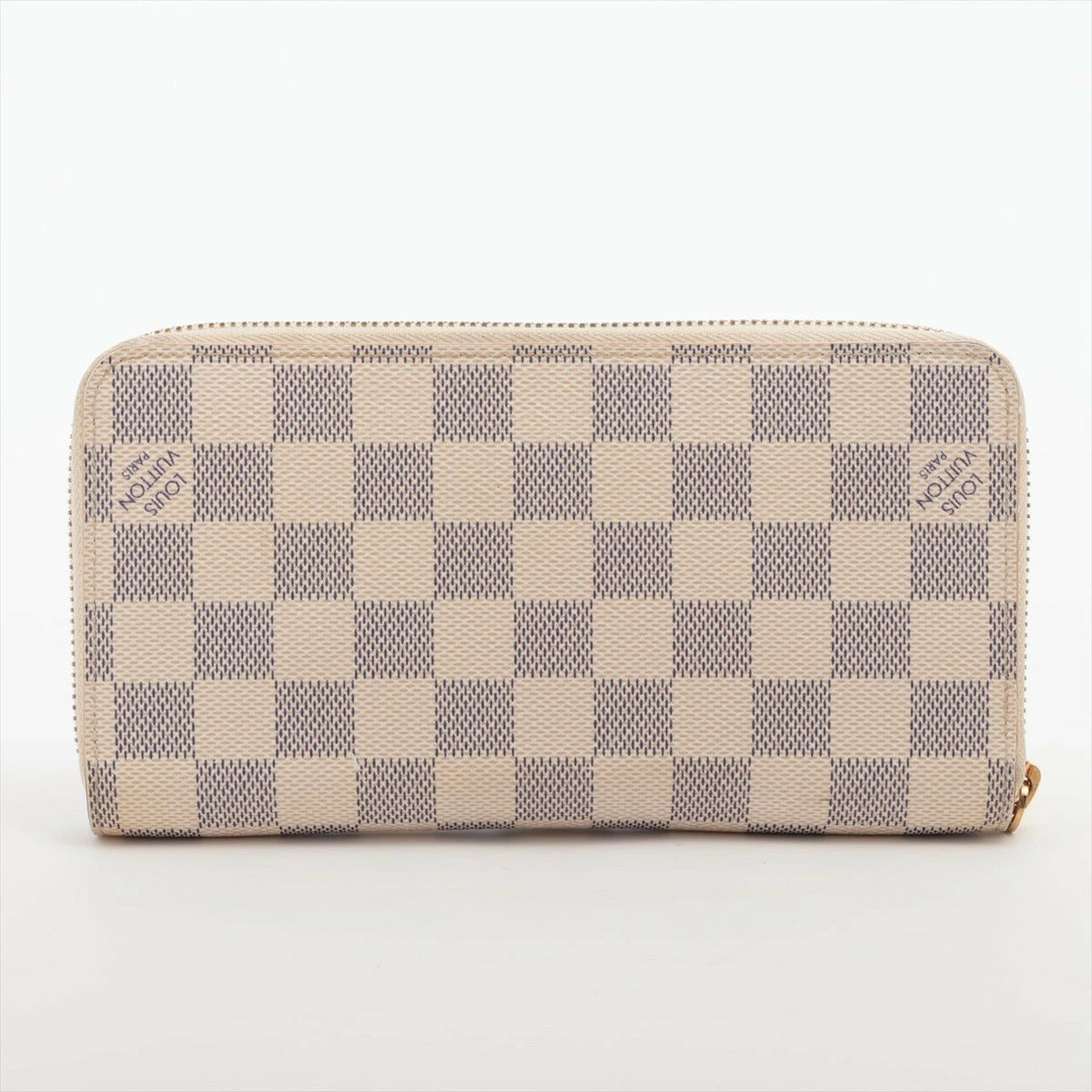 Louis Vuitton Damier Azur Zippy Wallet N41660 Round Zip