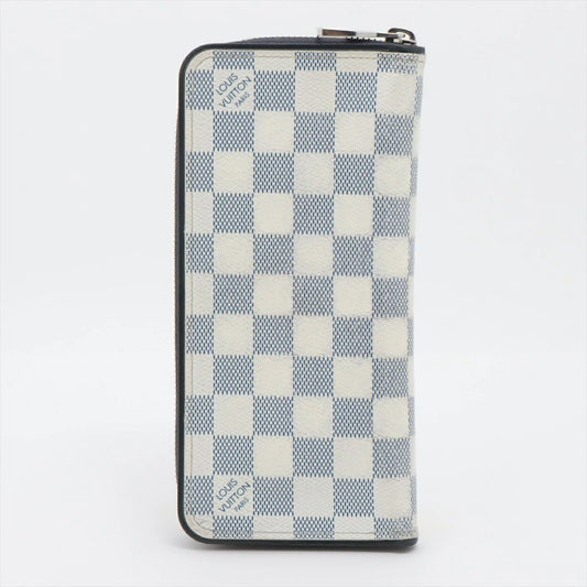 LOUIS VUITTON Damier Coast Zippy Wallet Vertical N62632 Round Zip Long Wallet