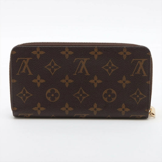 Louis Vuitton Monogram Zippy Wallet M41895 Fuchsia Long Wallet