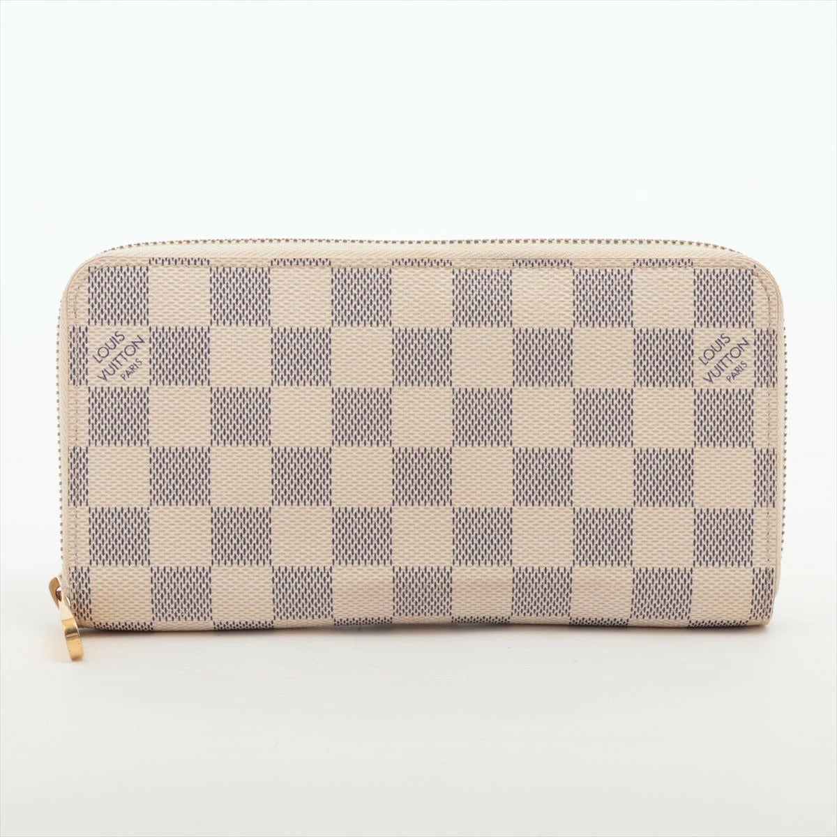 Louis Vuitton Damier Azur Zippy Wallet N41660 Round Zip