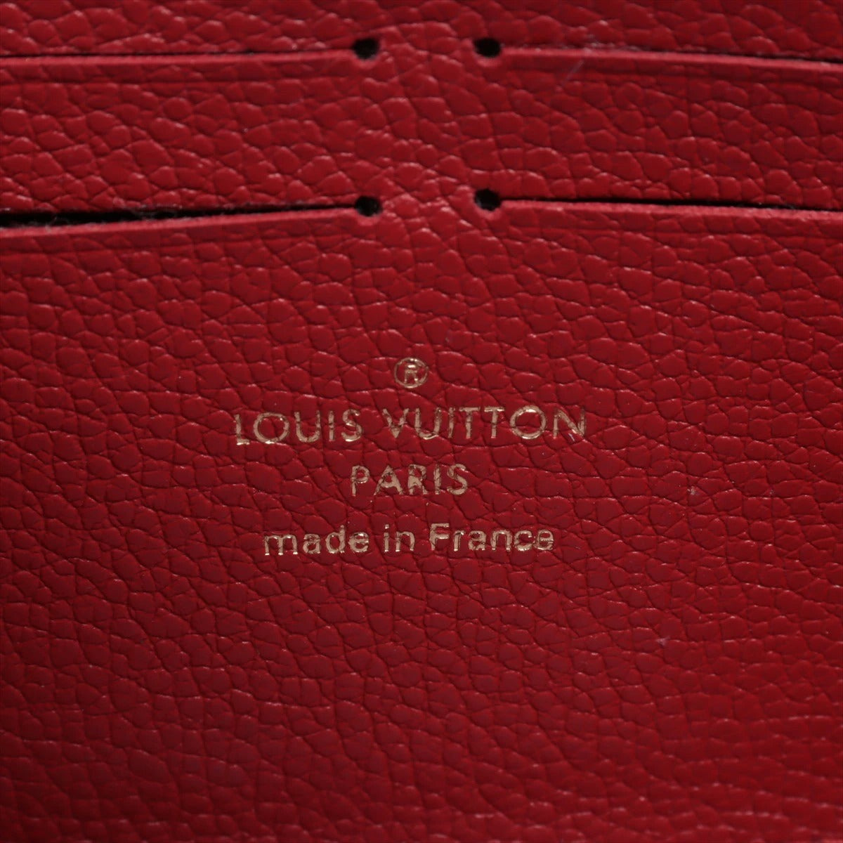 Louis Vuitton Empreinte Portefeuille Clemence M68325 Round Zip Long Wallet