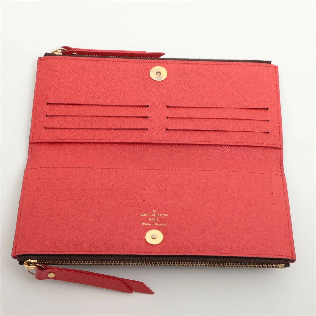 Louis Vuitton Monogram Portefeuille Adele M61287 Coquelicot Long Wallet