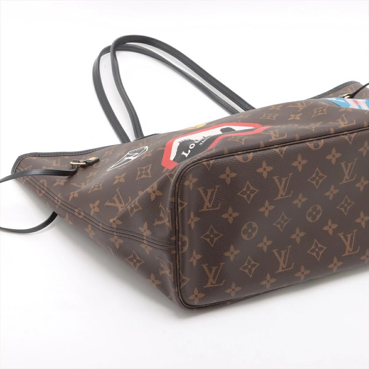 Louis Vuitton Monogram Neverfull MM My LV World Tour M42844 Tote Bag