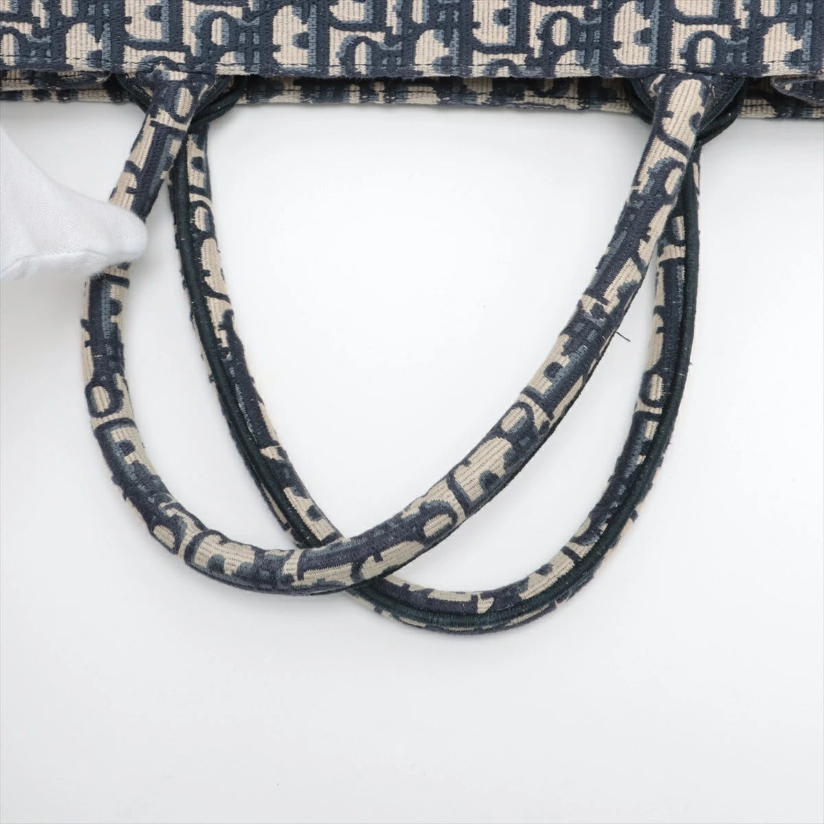 Christian Dior Oblique Book Tote Medium Canvas Tote Bag