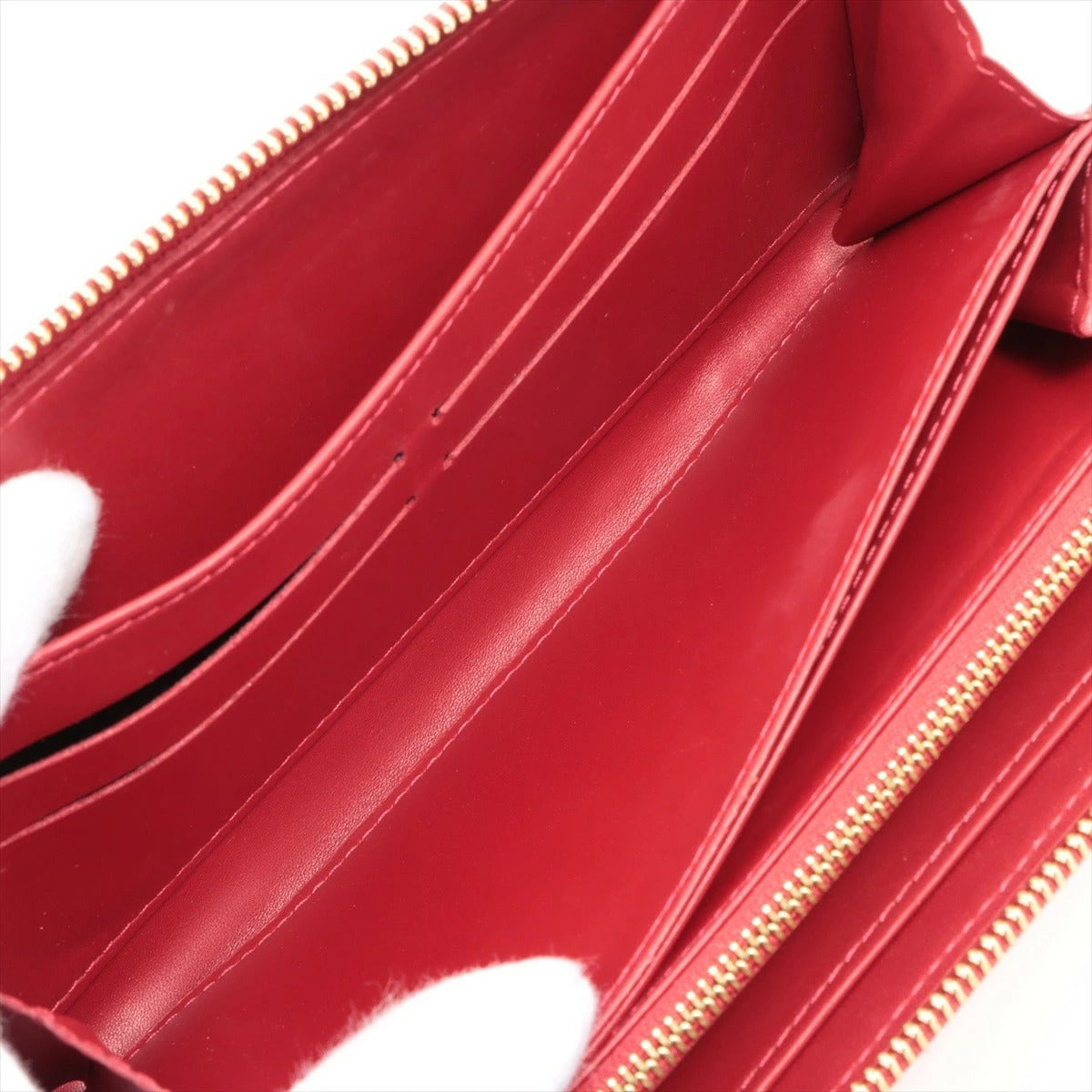 Louis Vuitton Vernis Zippy Wallet Round Zip Wallet M90200 Long Wallet