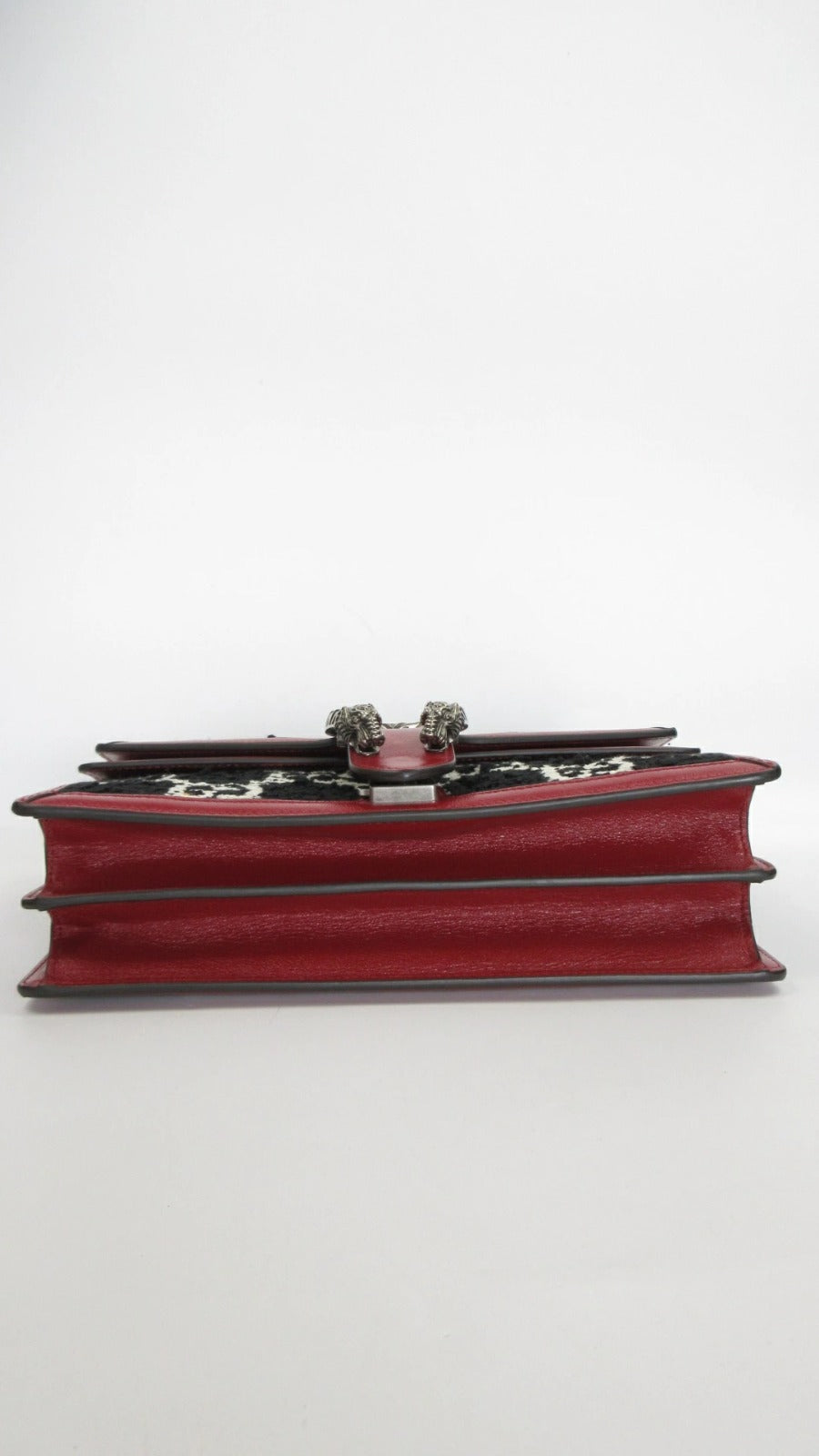 Gucci Dionysos Chain Shoulder Bag 400249 Black Red White