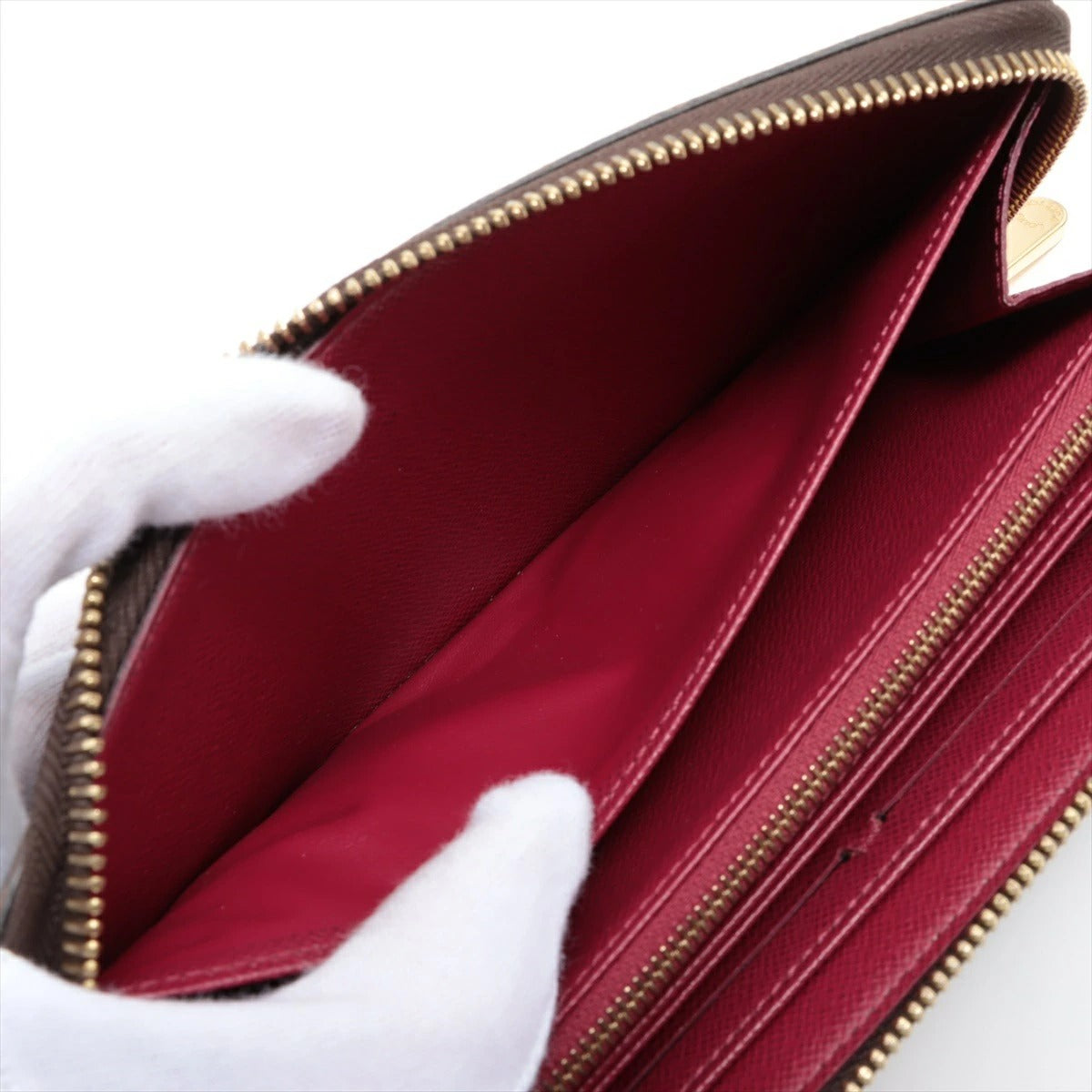 Louis Vuitton Monogram Zippy Wallet M41895 Fuchsia Round Zip Long