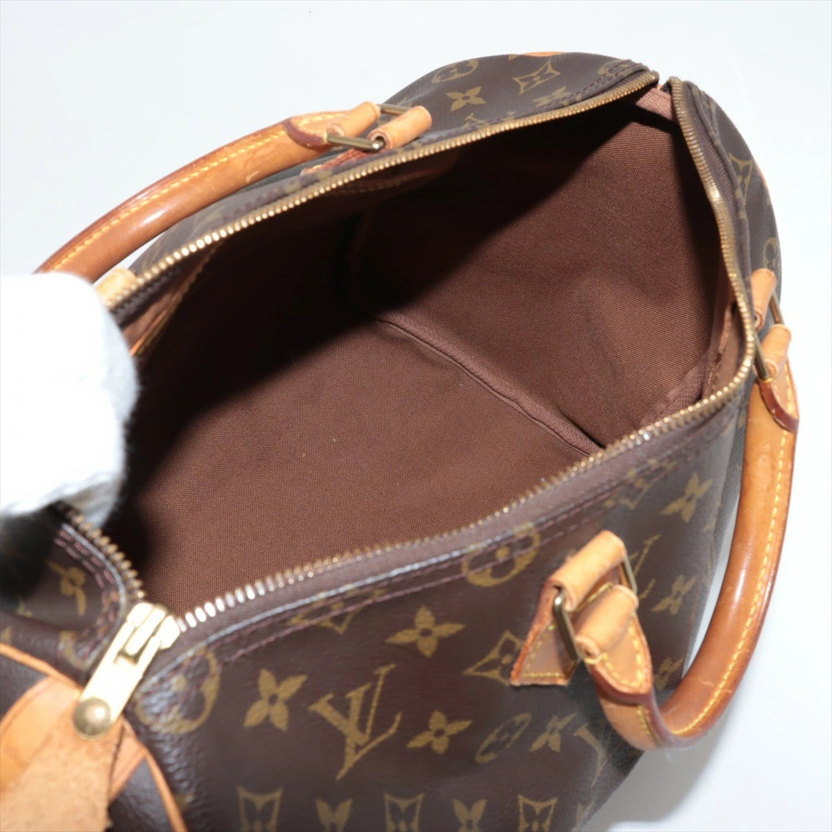 Louis Vuitton Monogram Speedy 35 M41524 Top Handle Mini Boston Bag