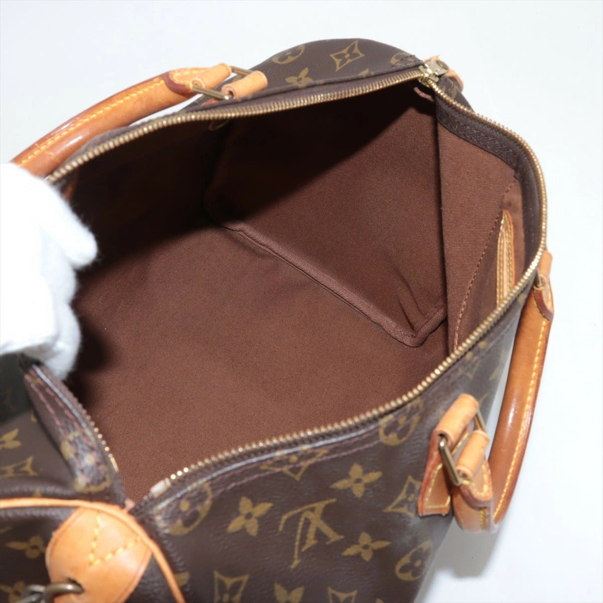 Louis Vuitton Monogram Speedy 35 M41524 Top Handle Mini Boston Bag