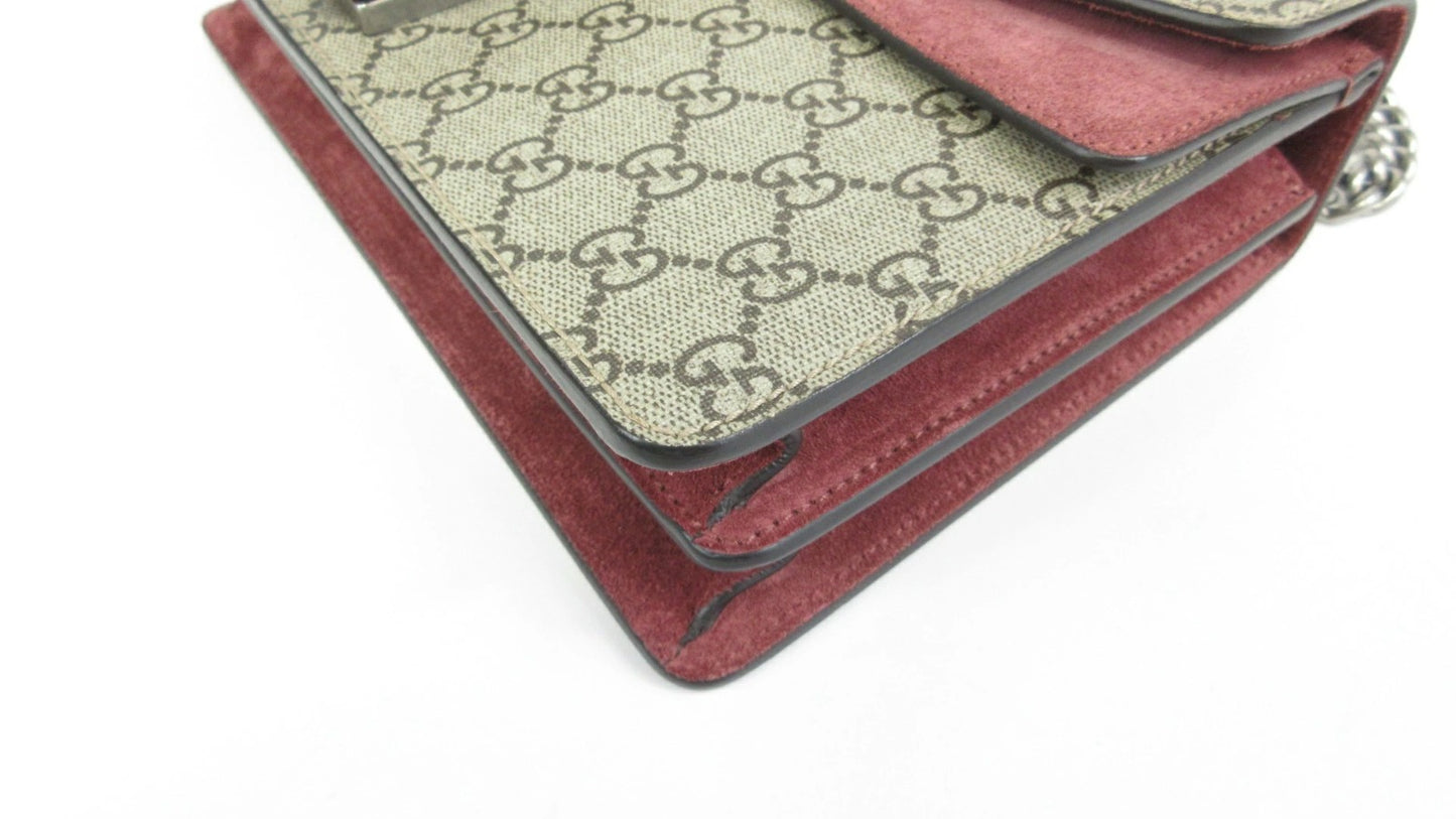GUCCI GG Supreme Blooms chain shoulder bag 400249