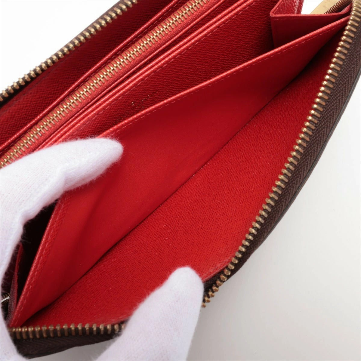 Louis Vuitton Monogram Zippy Wallet Coquelicot M41896 Long Wallet