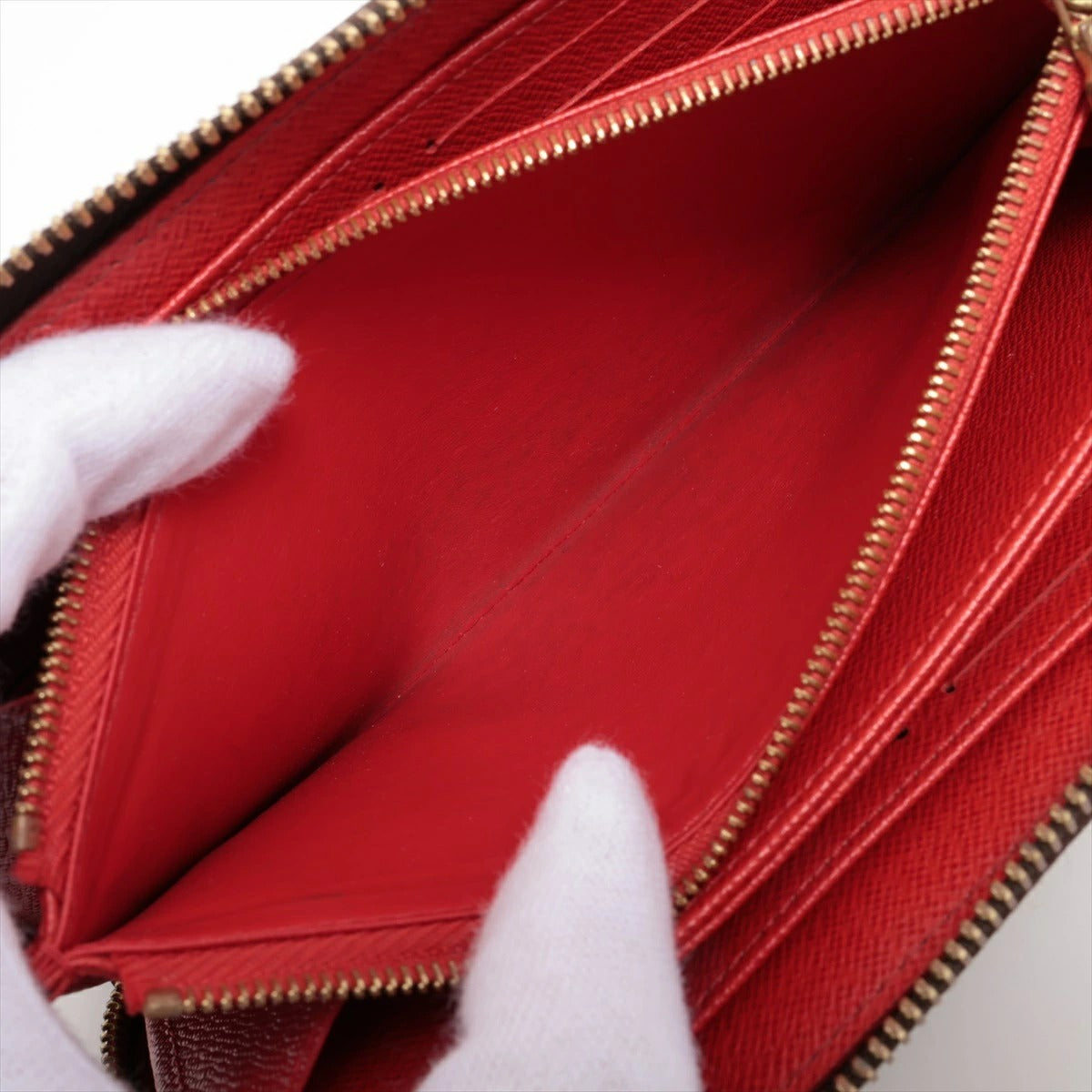 Louis Vuitton Monogram Zippy Wallet Coquelicot M41896 Long Wallet