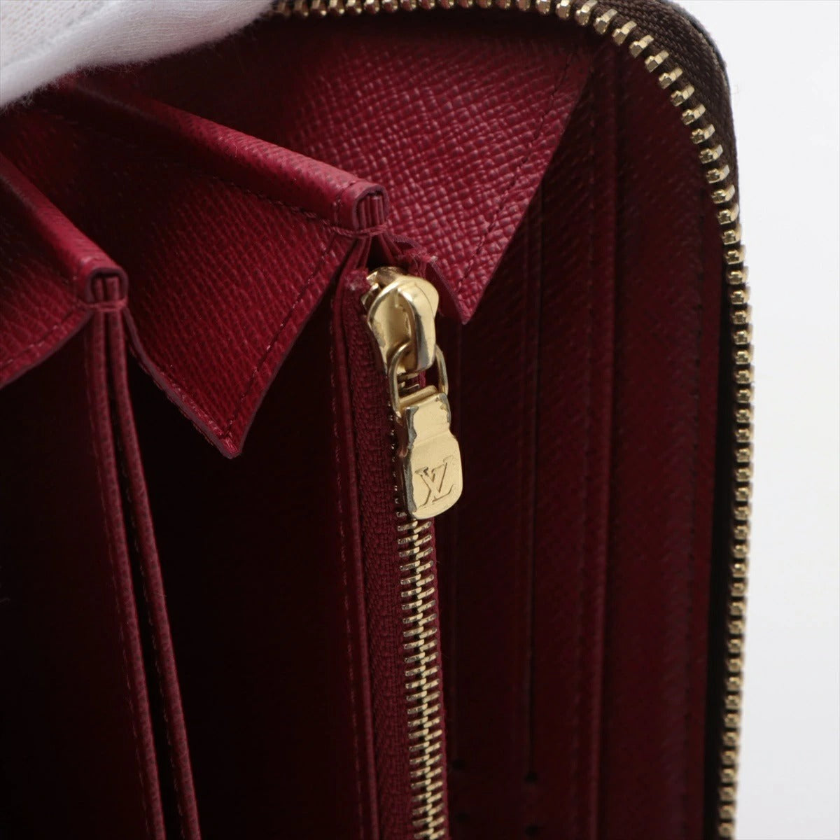 Louis Vuitton Monogram Zippy Wallet M41895 Fuchsia Long Wallet