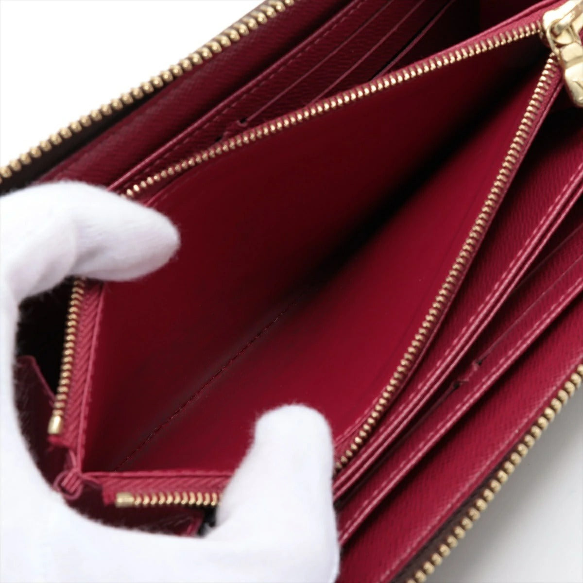 Louis Vuitton Monogram Zippy Wallet M41895 Fuchsia Round Zip Long