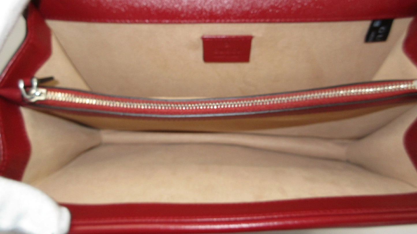 Gucci Dionysos Chain Shoulder Bag 400249 Black Red White