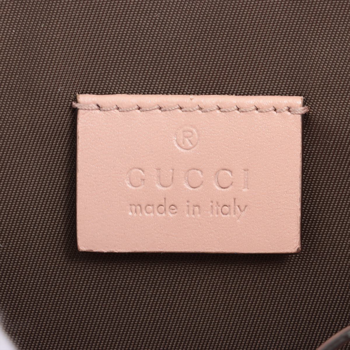 Gucci Guccissima Ribbon Pouch 431410