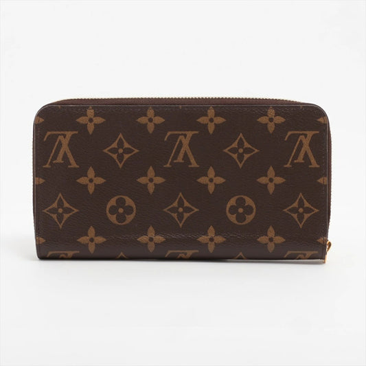 Louis Vuitton Monogram Zippy Wallet M41896 Coquelicot Round Zip Long Wallet