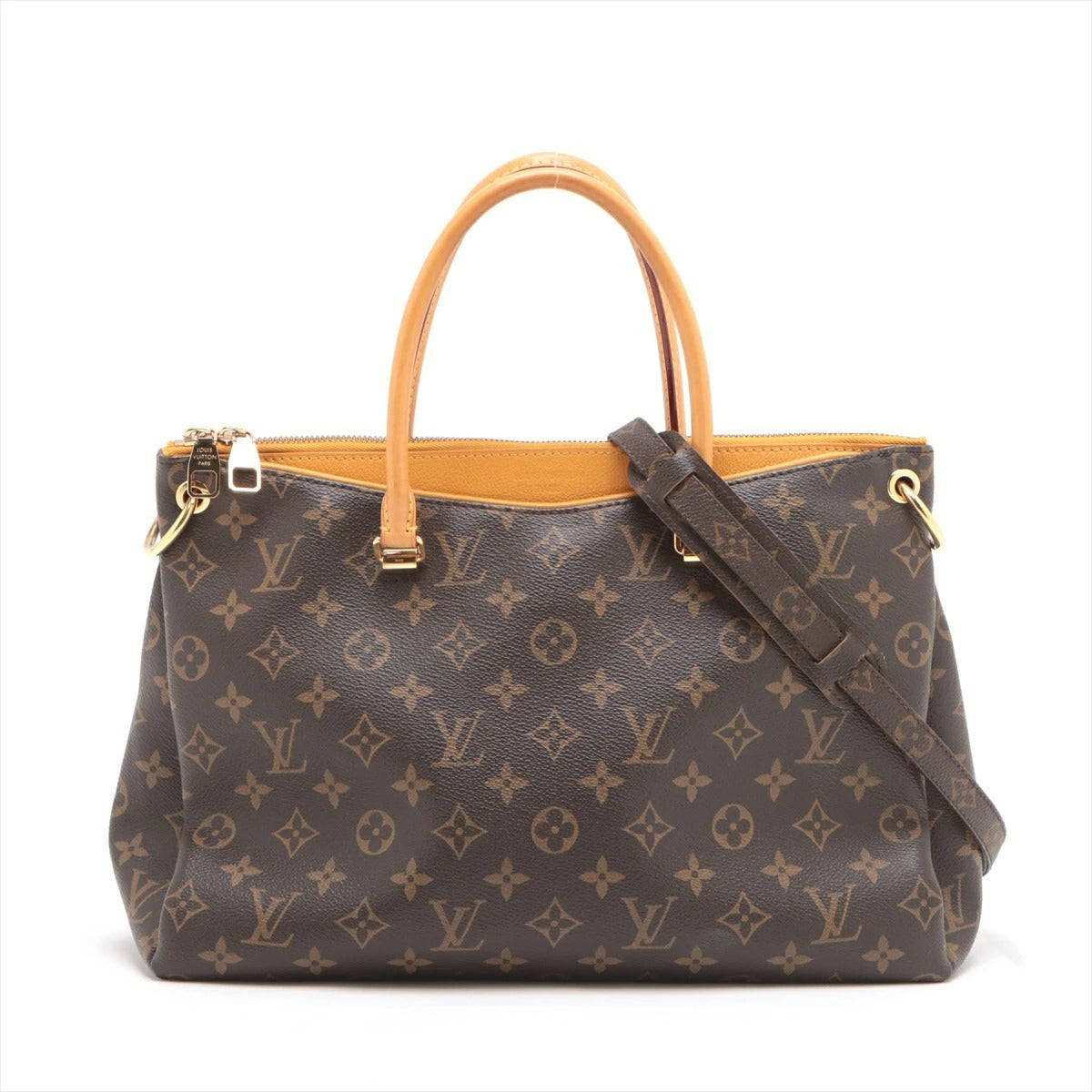 Louis Vuitton Monogram Pallas M40929 Tote Bag with Strap