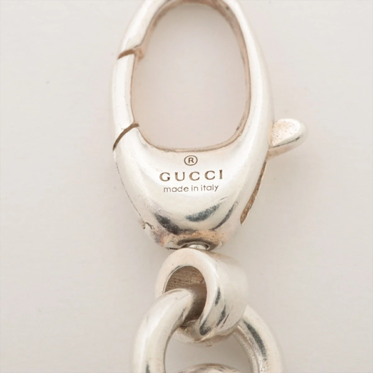 Gucci Interlocking G Bracelet Silver 925 16.4g