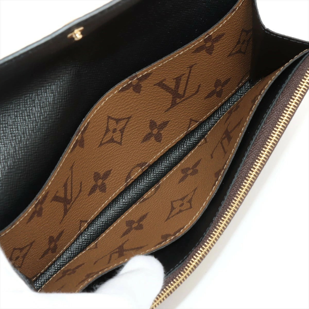 Louis Vuitton Monogram Reverse Portefeuille Emily M82157