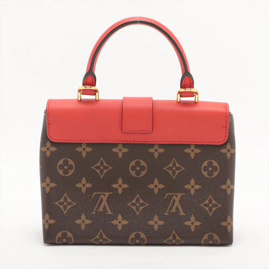 Louis Vuitton Monogram Locky BB M44322 Shoulder Bag Coquelicot