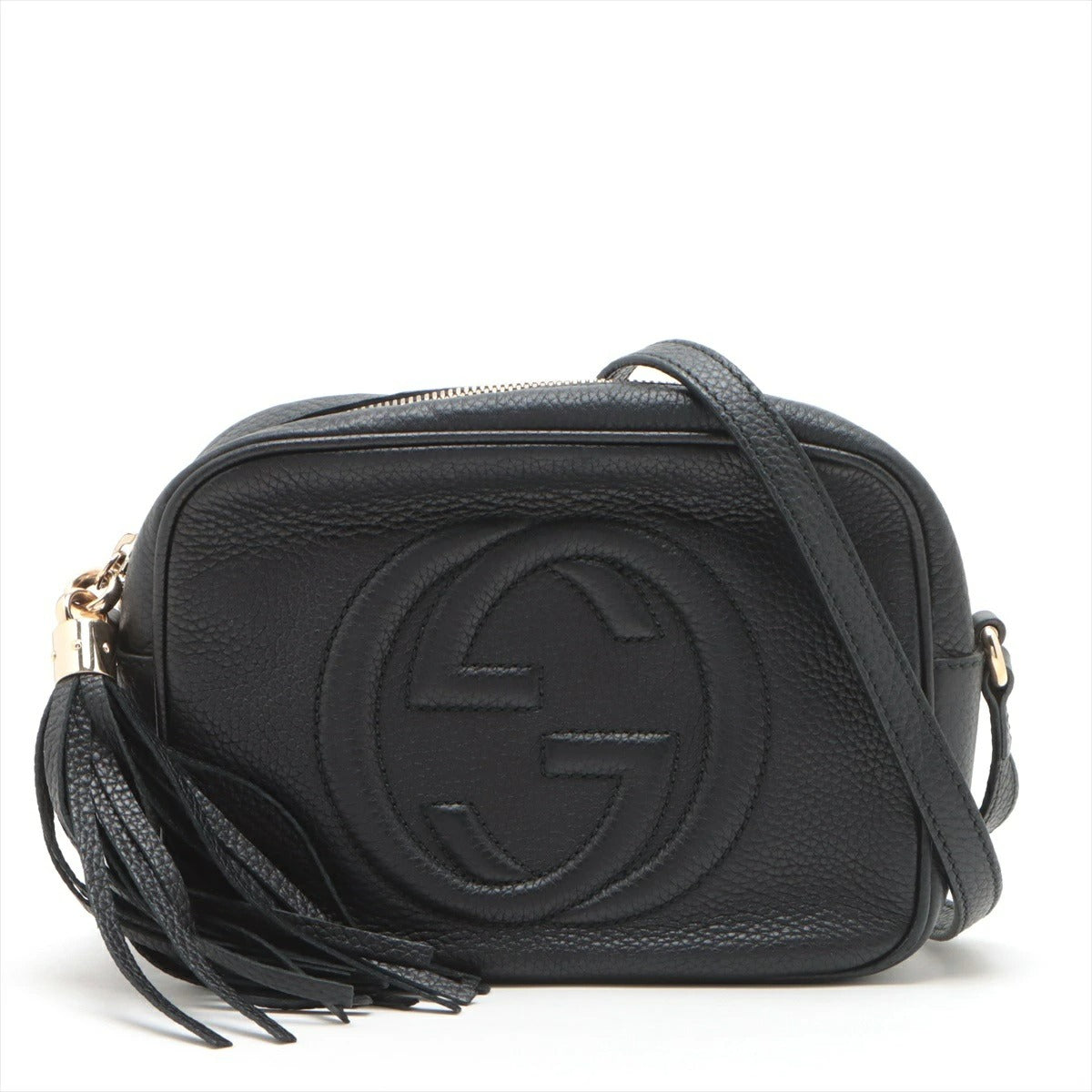 Gucci Soho Shoulder Bag 308364 Crossbody Bag Black