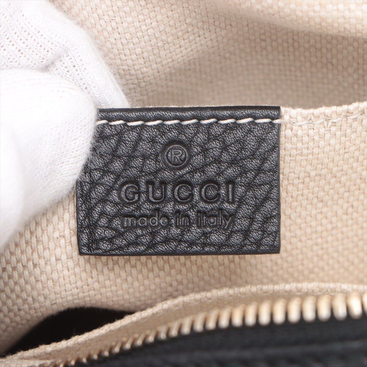 Gucci Soho Shoulder Bag 308364 Crossbody Bag Black
