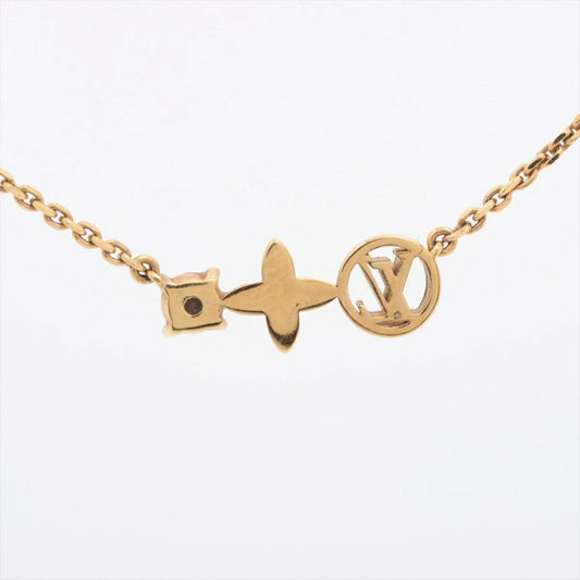 Louis Vuitton Collier Petit Louis Necklace M00368 Logo