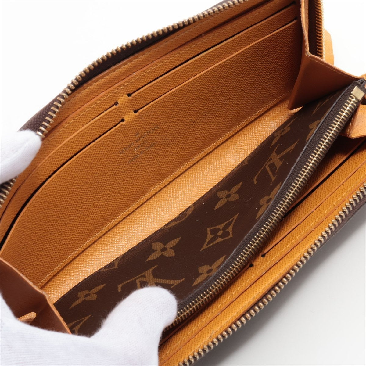 Louis Vuitton Monogram Portefeuille Clemence M60744 Mimosa