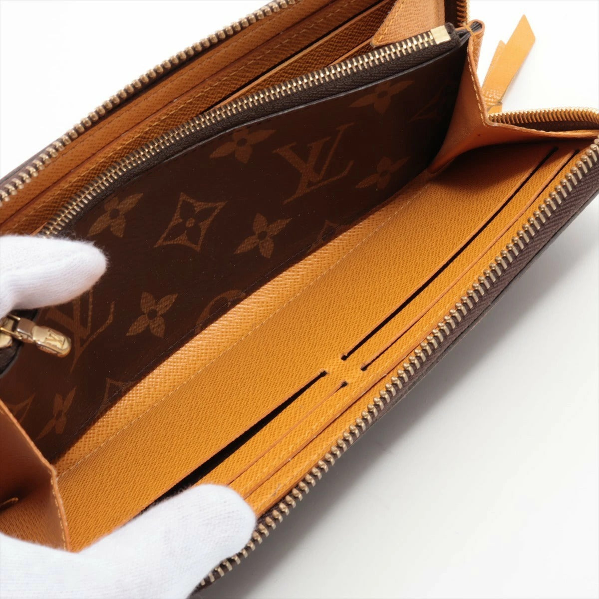 Louis Vuitton Monogram Portefeuille Clemence M60744 Mimosa