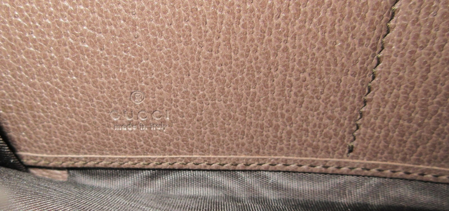 Gucci GG Supreme Ophidia Round Zip Wallet 523154