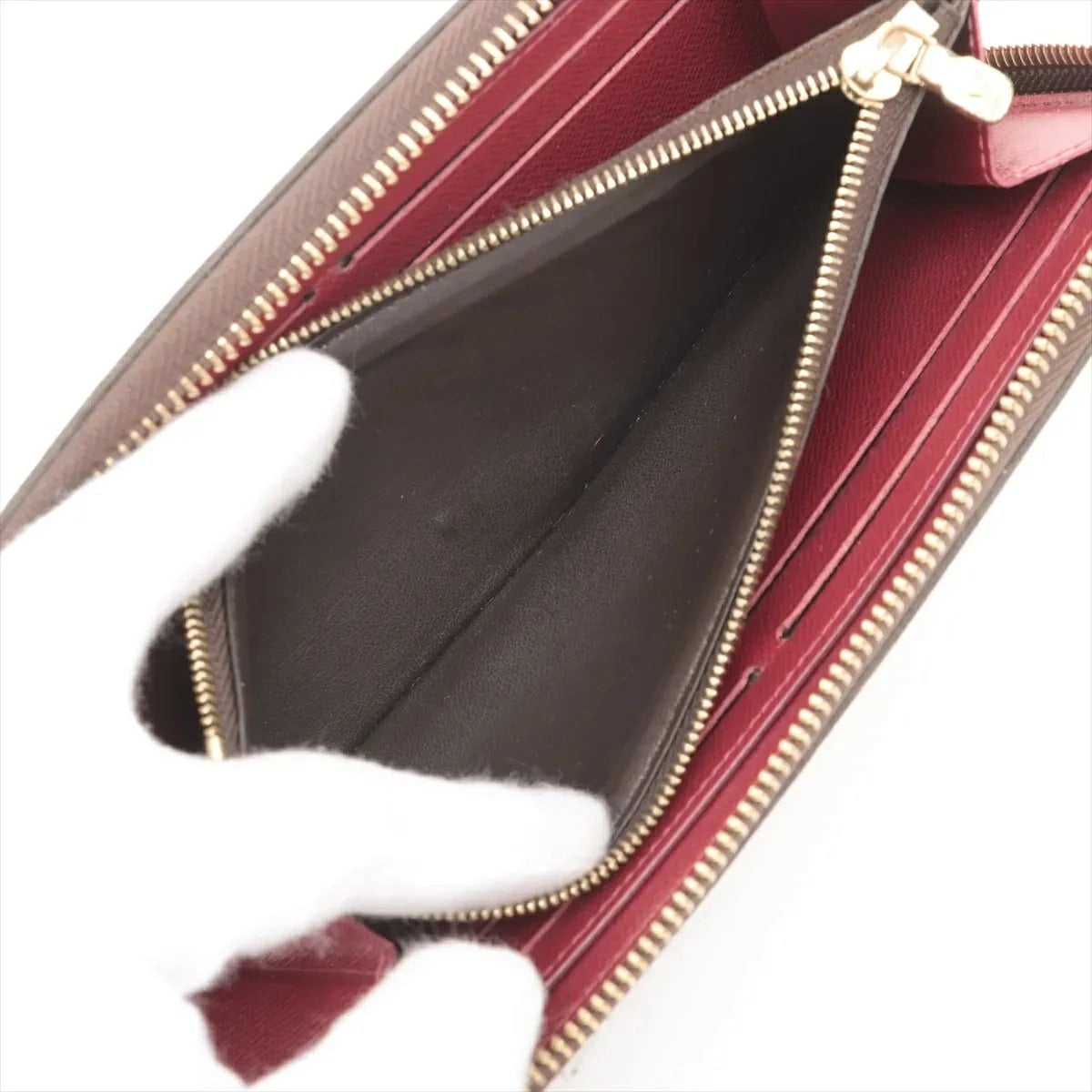 Louis Vuitton Monogram Portefeuille Clemence M60742 Fuchsia