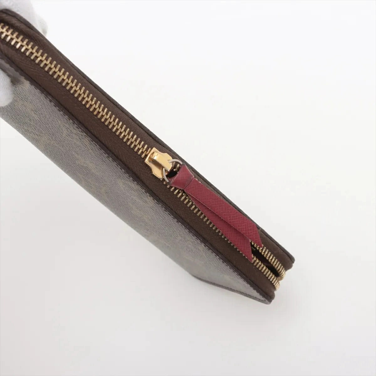 Louis Vuitton Monogram Portefeuille Clemence M60742 Fuchsia