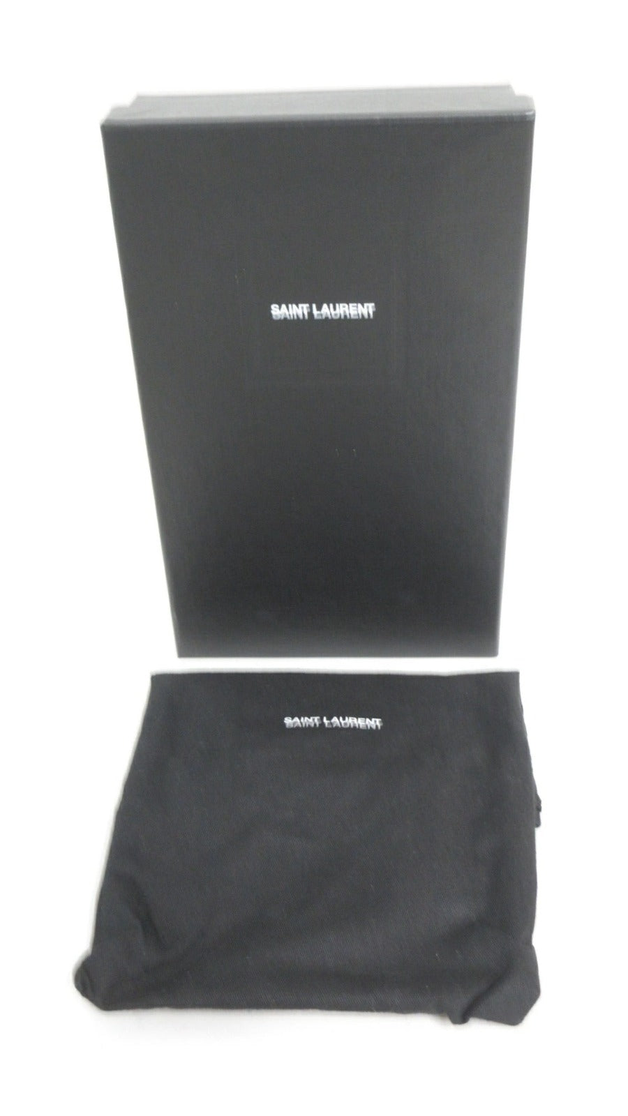 Yves Saint Laurent Cassandra V-Stitch Leather Wallet 372264