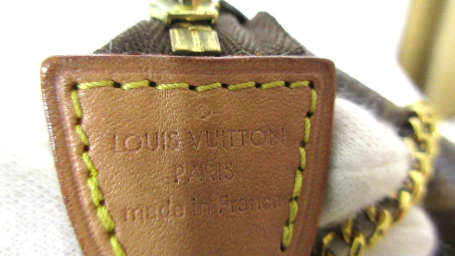 Louis Vuitton Monogram Mini Pochette Accessoires M58009