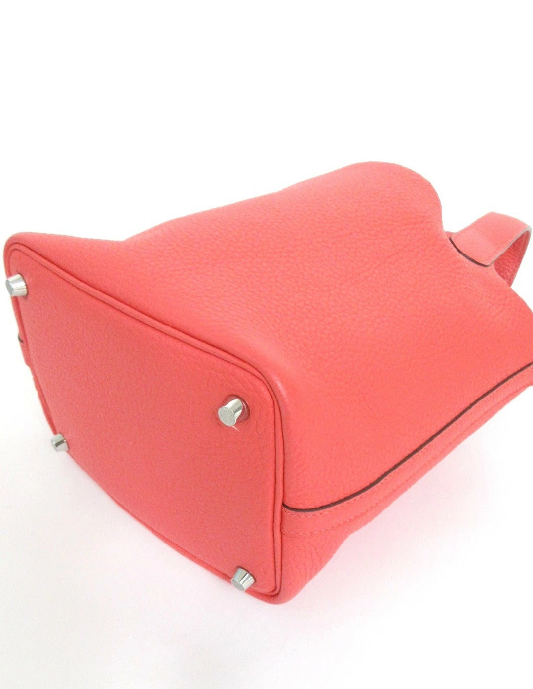 Hermes Picotin Lock PM Rose Jaipur/Silver Hardware Taurillon Clemence Leather A Stamp (2017)