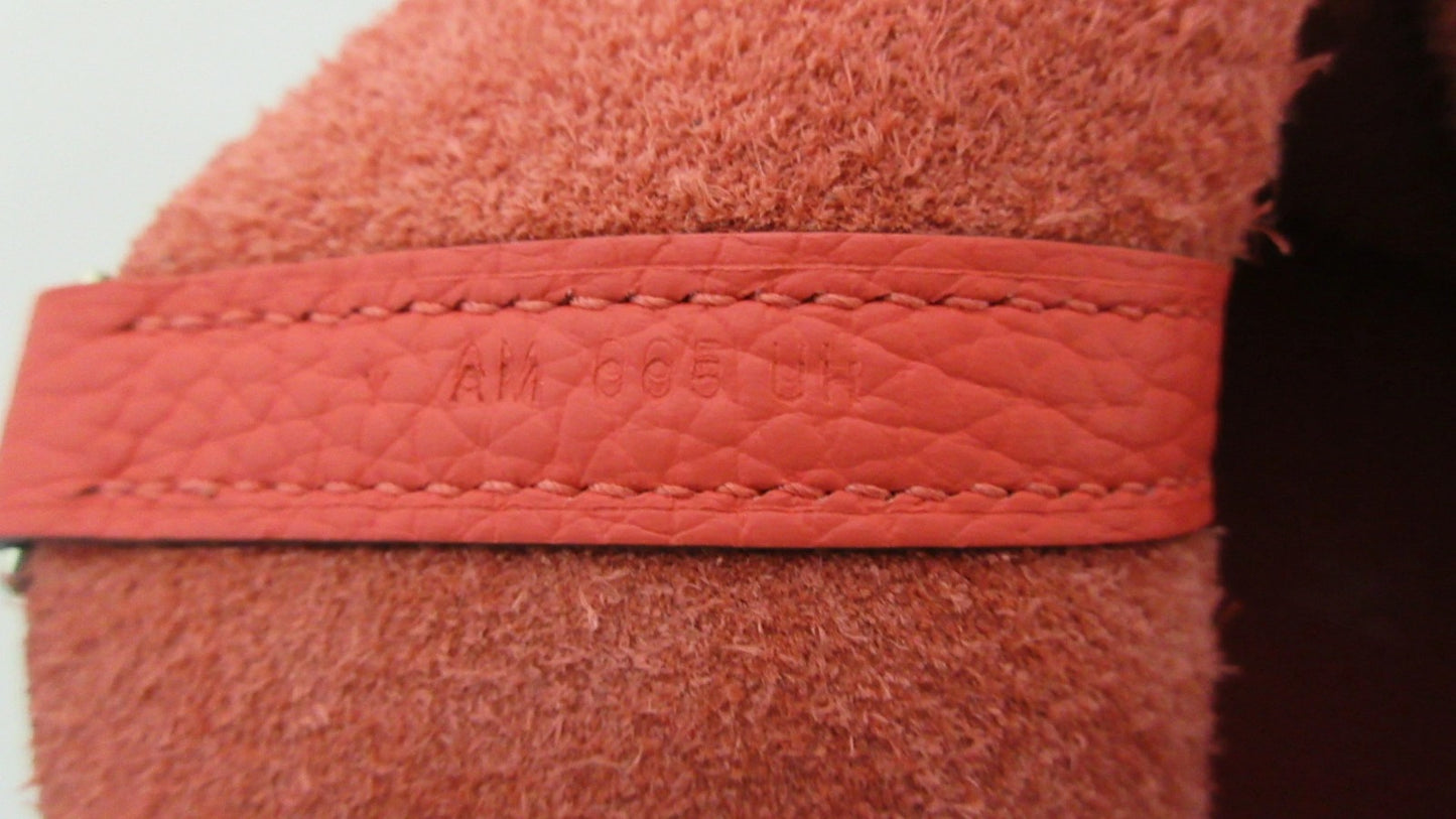 Hermes Picotin Lock PM Rose Jaipur/Silver Hardware Taurillon Clemence Leather A Stamp (2017)