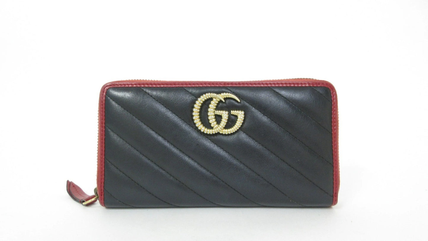 Gucci Marmont Round Zip Wallet 573810