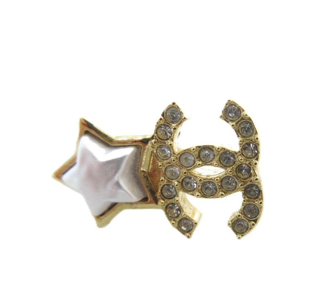 Chanel Coco Mark Star B24C Earrings