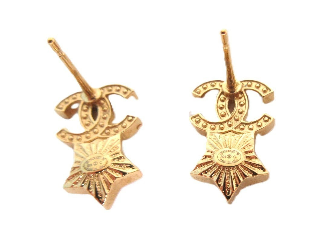 Chanel Coco Mark Star B24C Earrings
