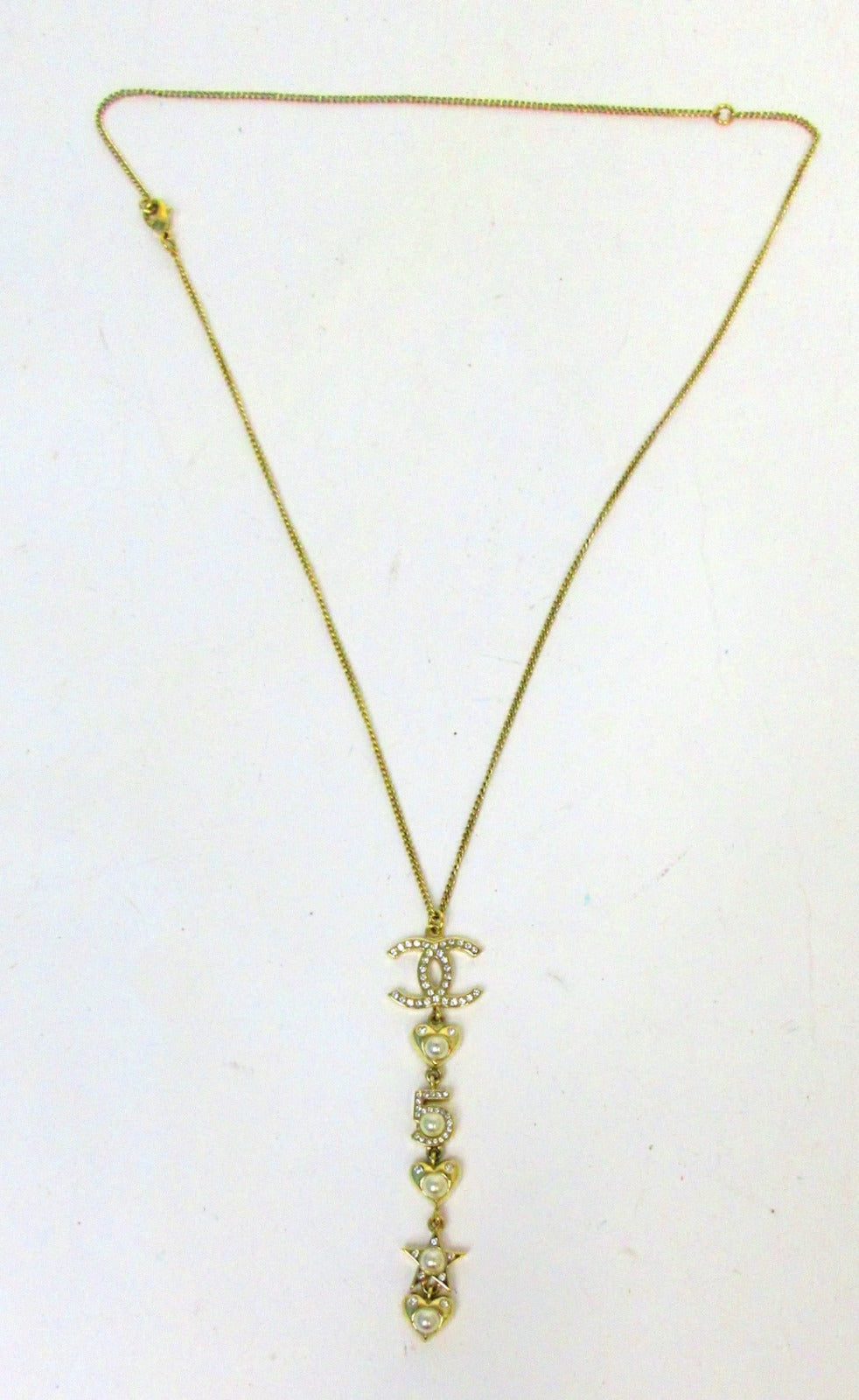 Chanel Coco Mark Icon B19B Necklace