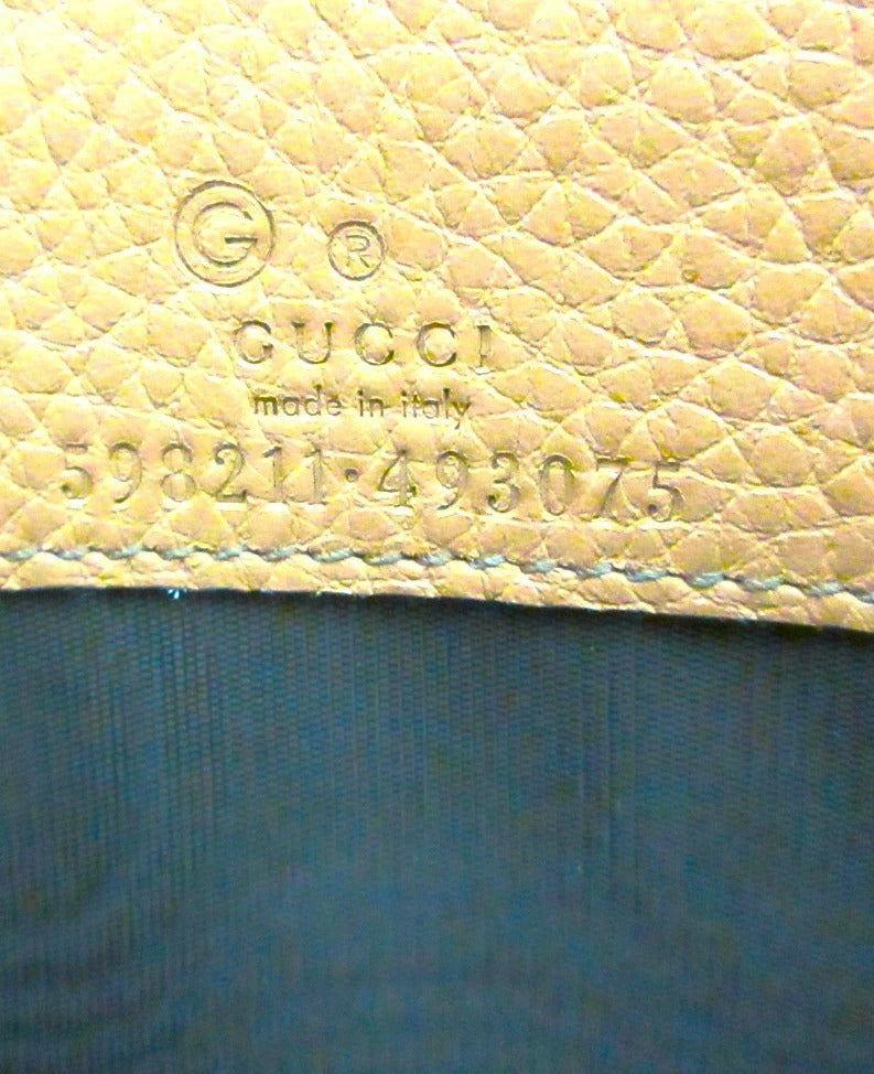 Gucci Leather Chain Wallet 598211